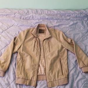 Calvein klein Mens leather jacket
